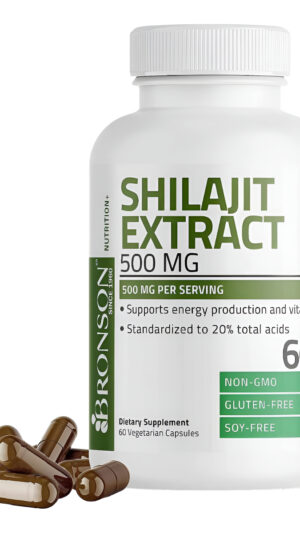 Shilajit 500 Mg 60 Cap Bronson