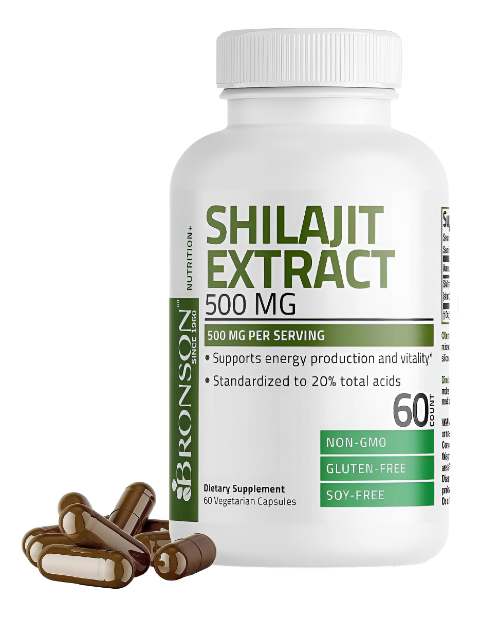 Shilajit 500 Mg 60 Cap Bronson