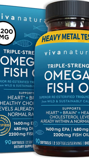 Omega 3 2200 Mg 90caps Viva Nat