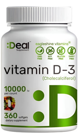 Vitamina D3 10.000 Iu - 360 Uds