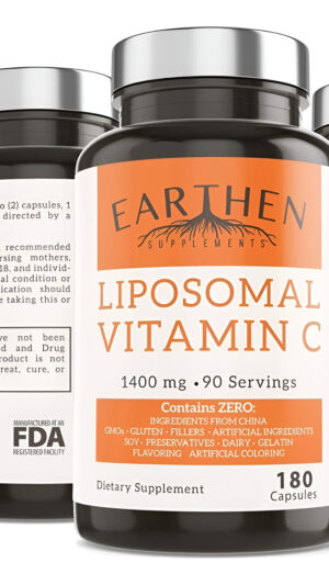 Vitamina C 1400mg Earthen Suppl