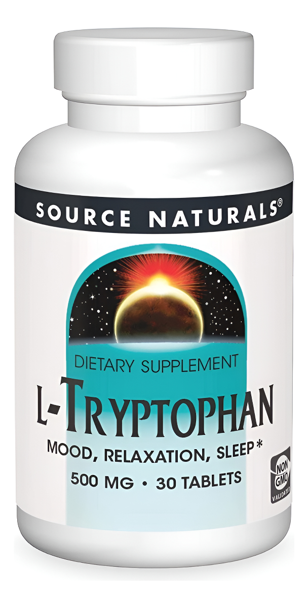 Source Naturals L-tryptophan 500 M