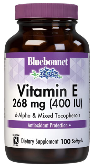Vitamina E Bluebonnet 100 Cap