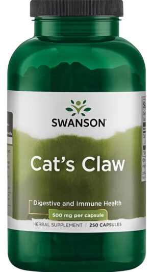 Uña De Gato Cat's Claw Espectro Completo 500 Mg 250 Cápsulas
