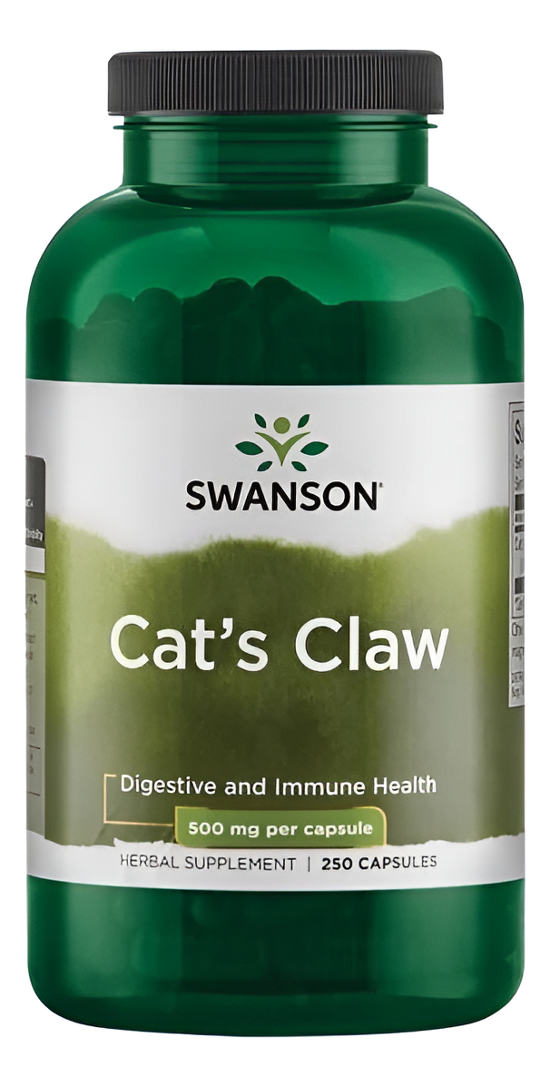 Uña De Gato Cat's Claw Espectro Completo 500 Mg 250 Cápsulas