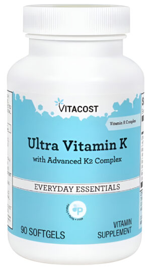 Ultra Vitamin K Incluye Advanced K2 Complex 90 Caps