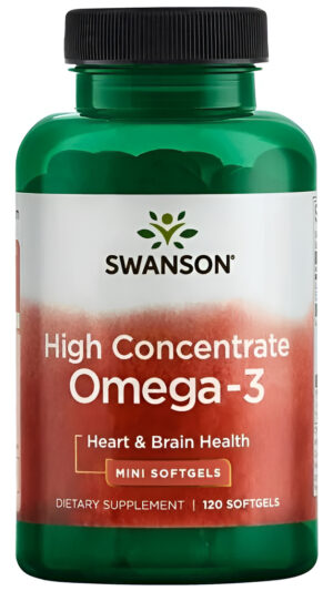 Omega 3 De Alto Concentrado Mini Cápsulas Blandas 120 Caps