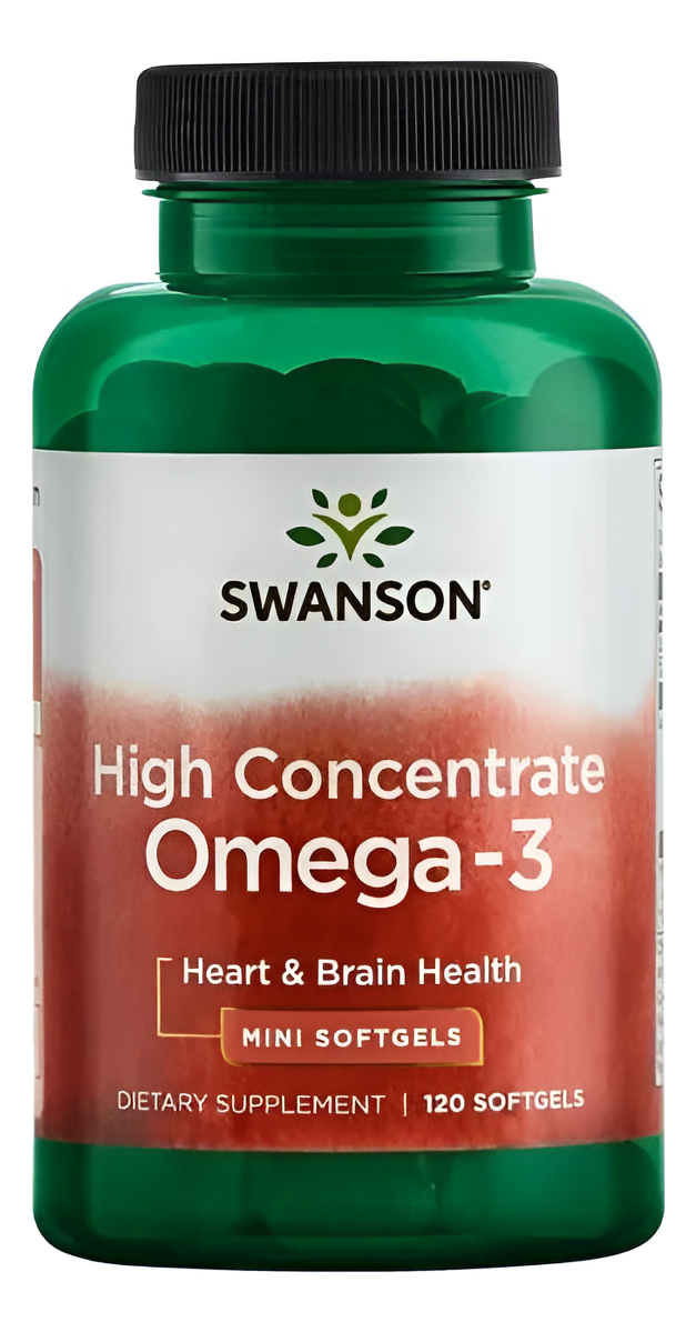 Omega 3 De Alto Concentrado Mini Cápsulas Blandas 120 Caps