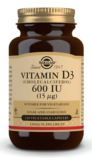 Vitamina D3 600iu 120caps Solga