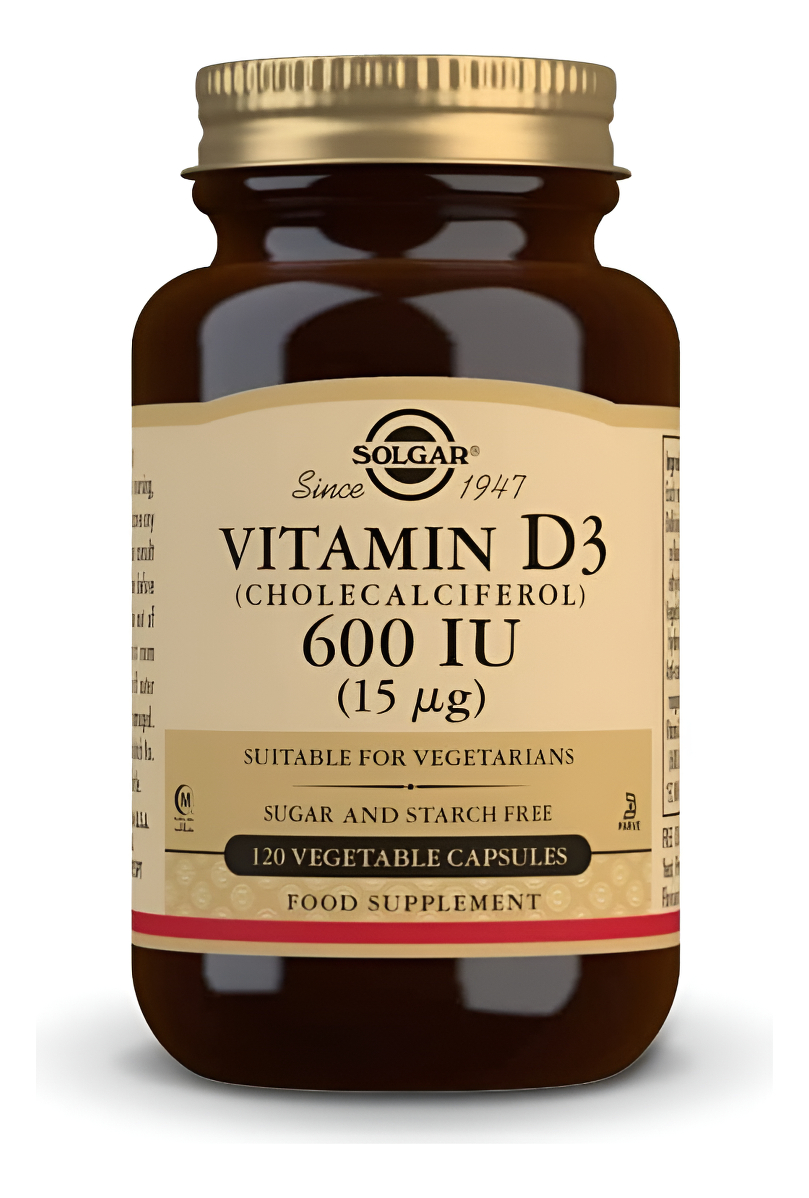 Vitamina D3 600iu 120caps Solga