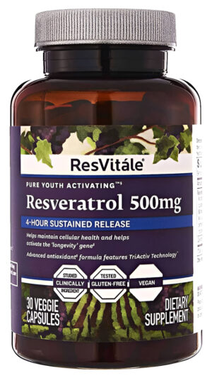 Resveratrol 30 Caps Resvitale