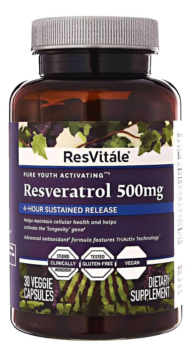 Resveratrol 30 Caps Resvitale