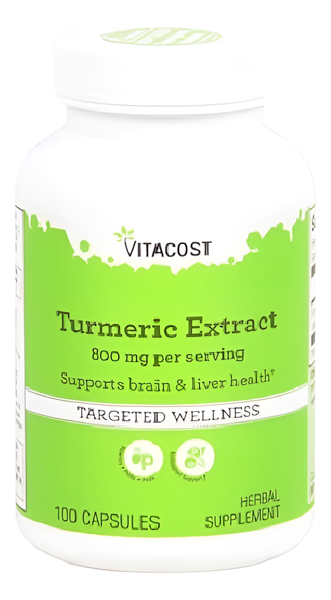 Turmeric Extract 100 Caps 800mg