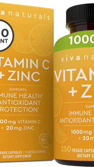 Vitamina C + Zing 1000mg Viva N