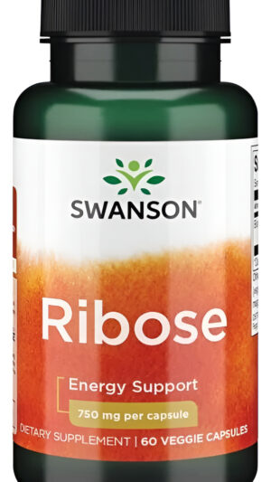 Ribose 60 Veggie Caps 750 Mg Por Capsula Para Deportistas