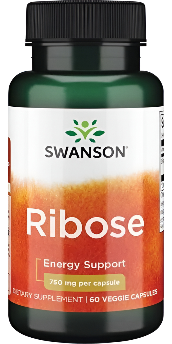 Ribose 60 Veggie Caps 750 Mg Por Capsula Para Deportistas