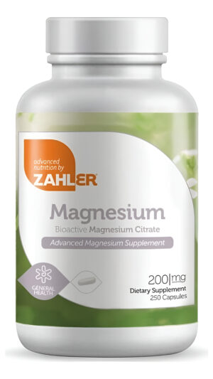 Citrato De Magnesio 250cap Zahl
