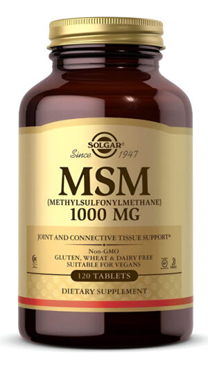 Solgar Msm 1000mg 120 Tabletas
