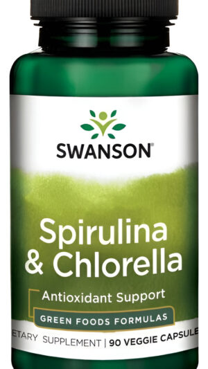 Espirulina Y Chlorella 90 Caps De Swanson