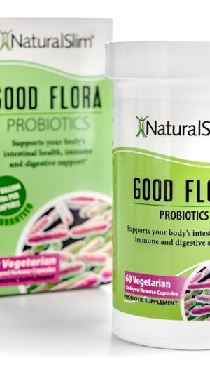 Naturalslim Good Flora Suplemento Probióticos 60 Cápsulas