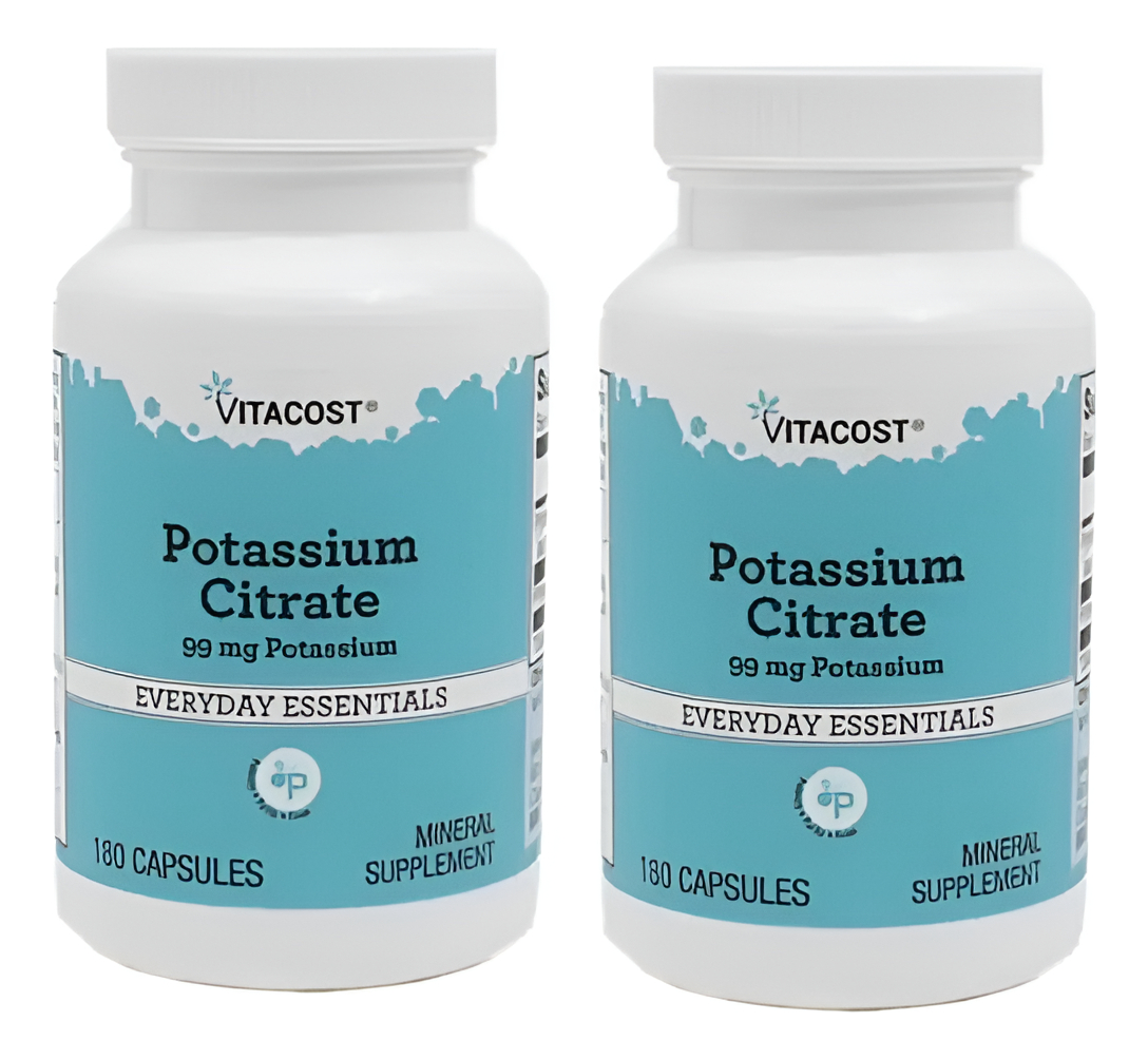Citrato De Potasio De vitacost - 99 Mg 360 Cáps De Vitacost