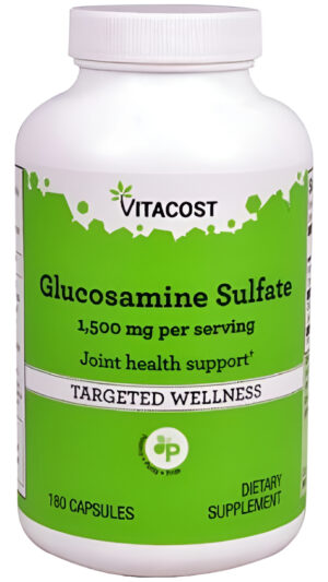 Glucosamina Sulfato 1500 Mg  180 Cápsulas