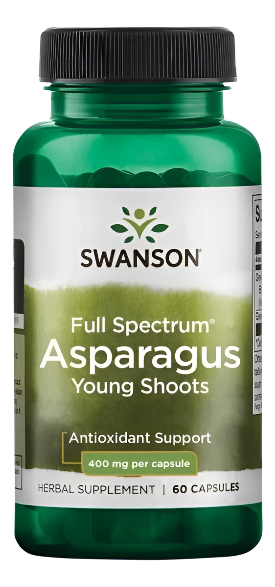 Asparagus De Espectro Completo 60 Caps 400mg Para El Corazon