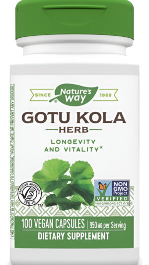Gotu Kola 950mg 100 Veggi Caps Natures Way