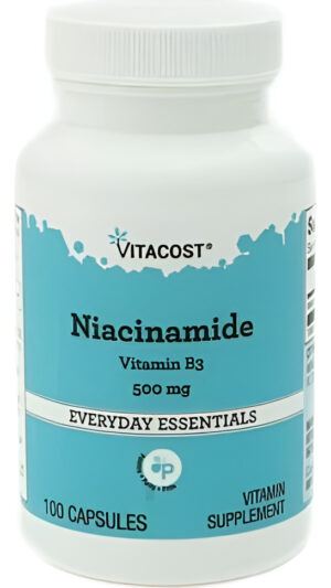 Niacinamida B3 500 Mg 100 Caps