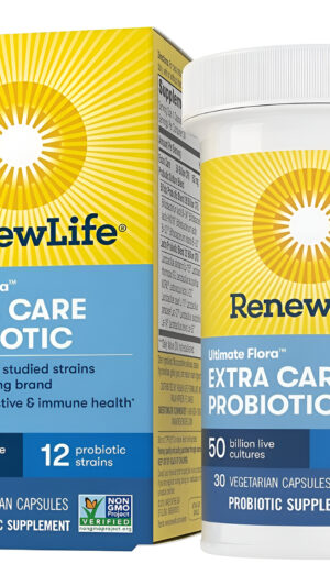 Suplemento Ultimate Flora Probiotico 50 Billion Renew Life