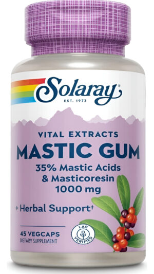 Solaray Mastic Gum Extract 500 Mg - 45 Capsulas