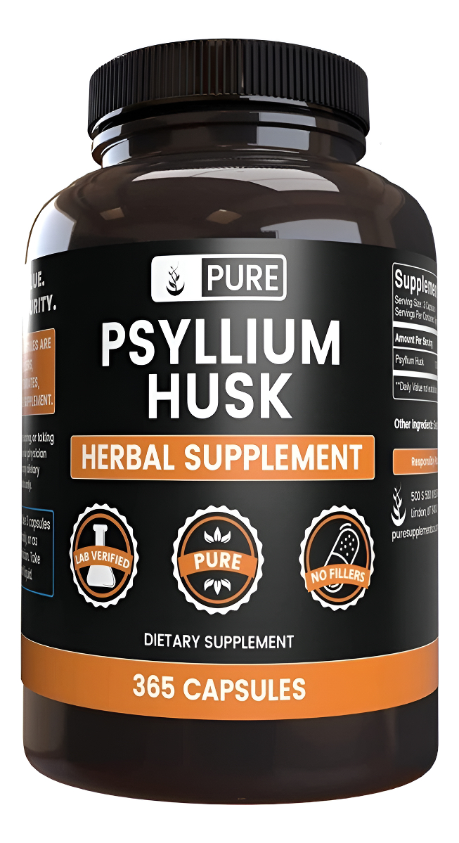 Pure - Psyllium 365 Cápsulas