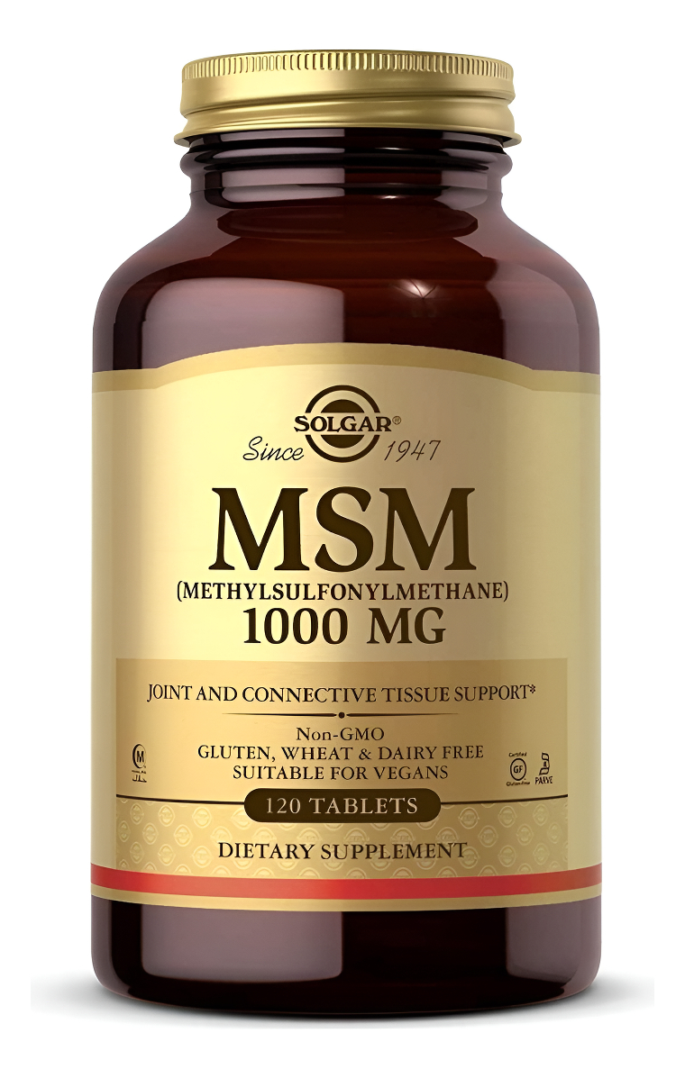 Solgar Msm 1000mg - 120 Tablets