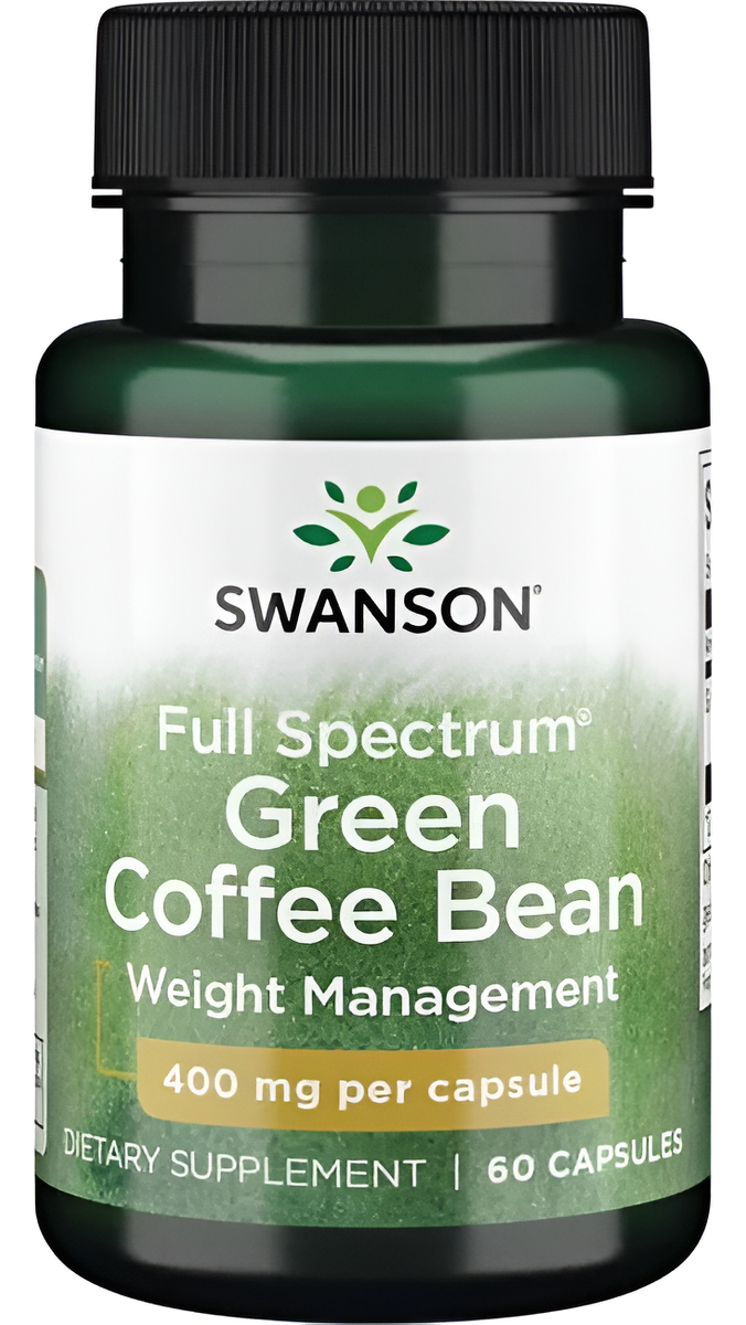 Grano De Café Verde 400mg 60 Caps Para La Perdida De Peso