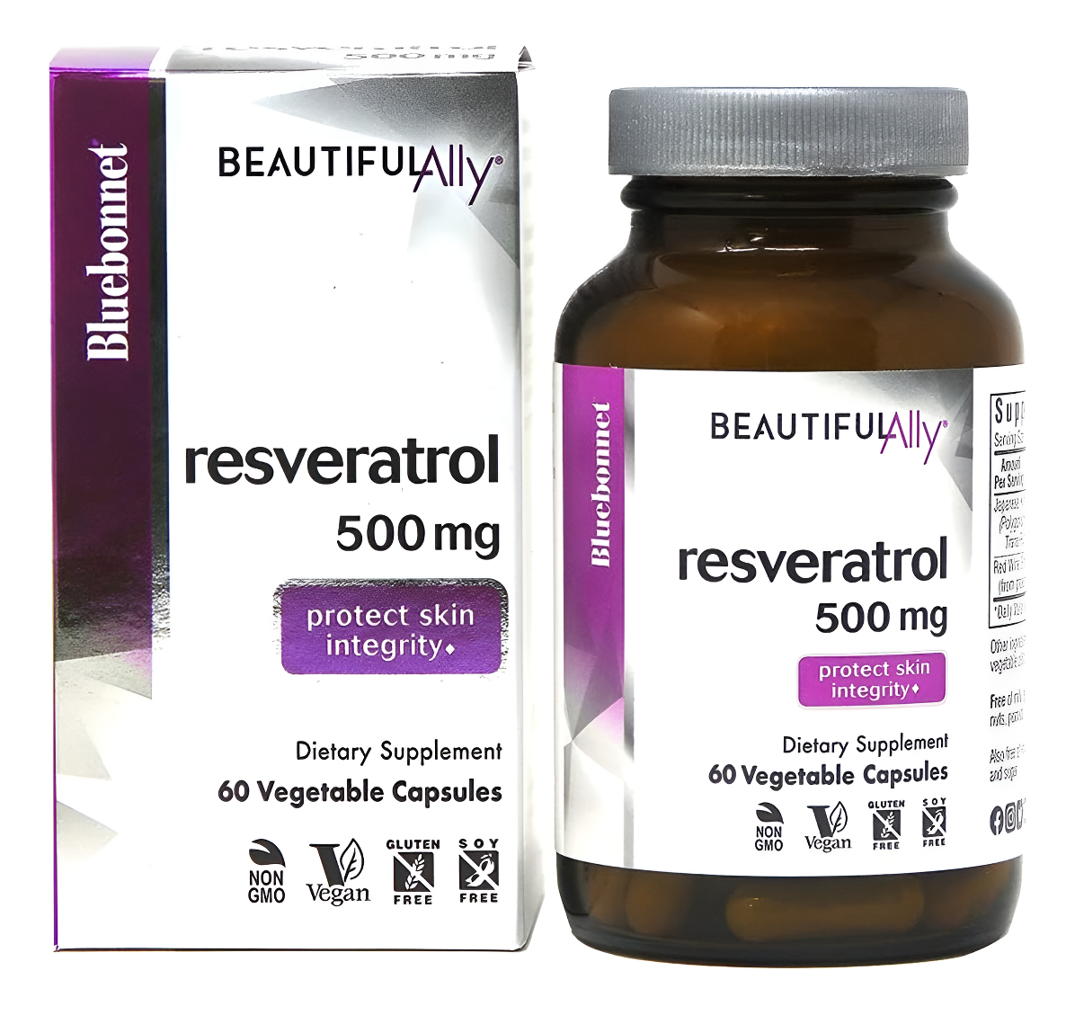 Resveratrol 500mg Bluebonnet