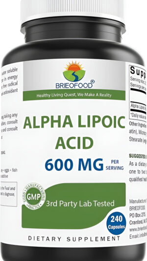 Brieofood Ácido Alfa Lipoico