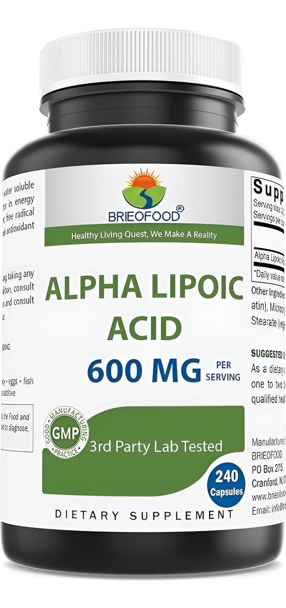 Brieofood Ácido Alfa Lipoico