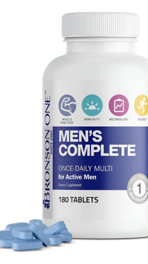 Multivitaminico 180 Tab Bronson