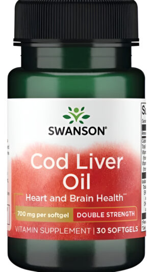 Cod Liver Oil Aceite De Higado De Bacalao 30soft 700mg De Sw