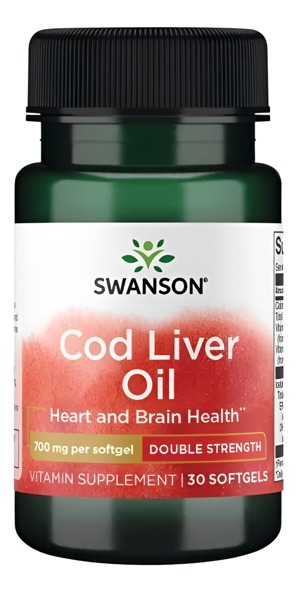 Cod Liver Oil Aceite De Higado De Bacalao 30soft 700mg De Sw