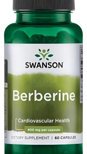 Berberine 60 Capsulas De 400mg Diabetes Control De Azucar Sw