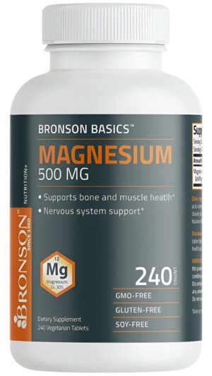 Magnesio 120 Capsulas Bronson