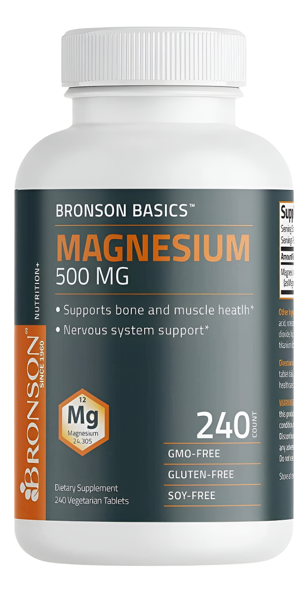 Magnesio 120 Capsulas Bronson