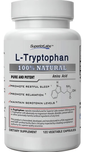 Superiorlabs L-triptófano 120cp