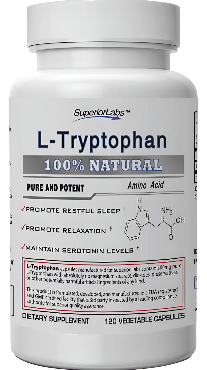 Superiorlabs L-triptófano 120cp