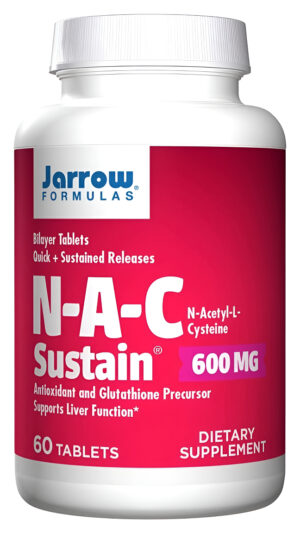 Nac 600mg 60 Tabletas Jarrow