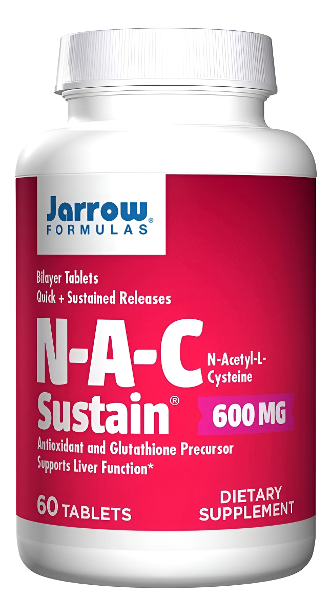 Nac 600mg 60 Tabletas Jarrow