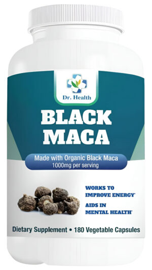 Black Maca 90 Caps Dr. Health