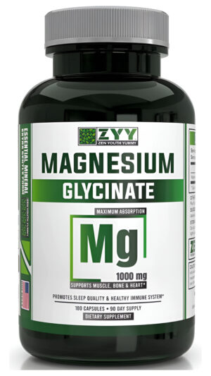 Glicinato Magnesio 180cap Zyy