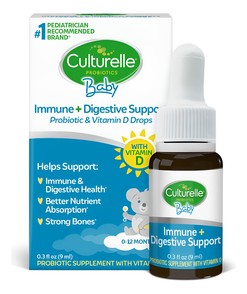 Culturelle Baby Grow Probioticos + Vitamina D Para Bebes